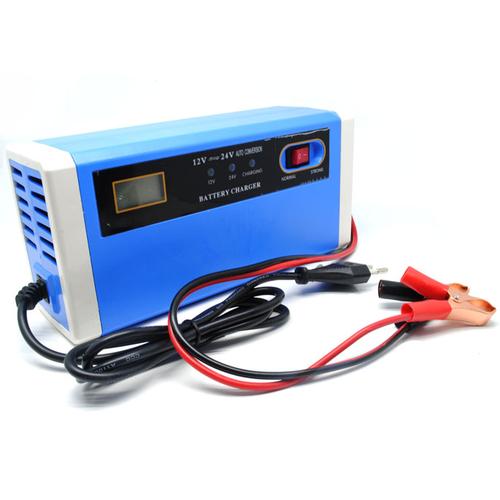 [EZO.1000837] Charger Aki 10A 12-24V Mobil Motor LCD Portable Cajer Casan Cas Accu
