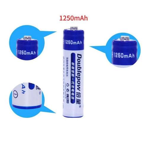 [EZO.1000839] Satu Rechargeable Battery AAA 1250mAh Baterai Isi Ulang Cas Doublepow