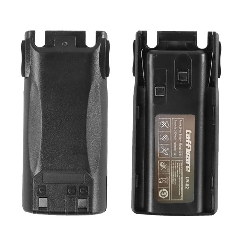 [EZO.1000903] Baterai Baofeng UV-82 Baru 2800mAh Batre Handie Talkie Pofung UV82