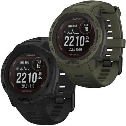 Garmin Instinct Solar Tactical Edition Ori Jam Tangan GPS Olahraga