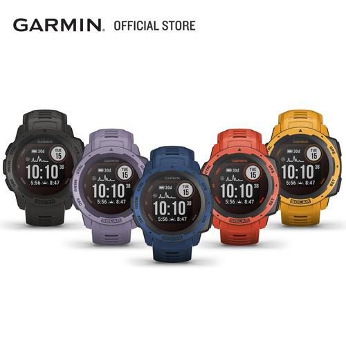 [EZO.1002823] Garmin Instinct Solar Smart Watch Jam Tangan GPS Olahraga Polimer