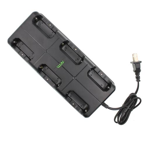 [EZO.1000939] WLN 6 In 1 Charging Dock Base Charger Mini 2 Way Radio WLN KD-C1 KDC1