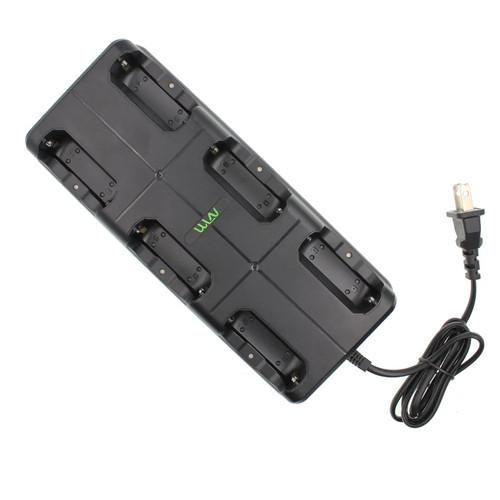 [EZO.1000939] WLN 6 In 1 Charging Dock Base Charger Mini 2 Way Radio WLN KD-C1 KDC1