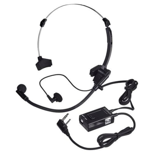 [EZO.1000970] Kenwood KHS-1 Headset VOX Control Tombol PTT Ori Baru KHS1 HT THK dll
