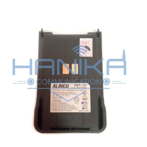 [EZO.1000986] Alinco EBP-107 Baterai HT DJ-CRX7 Ori 1800mAh EBP107 Lithium Battery