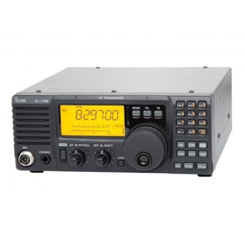 [EZO.1001016] Icom IC-718 HF All Band Mic HM-219 Ori Baru Garansi IC718 HM219 Radio