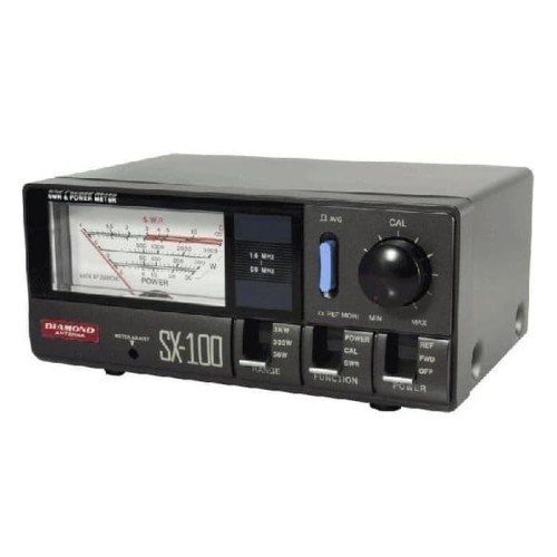 [EZO.1001081] Diamond SX100 SWR Power Meter Ori 1.6-60MHz 30-3000W Rig SSB HF SX-100