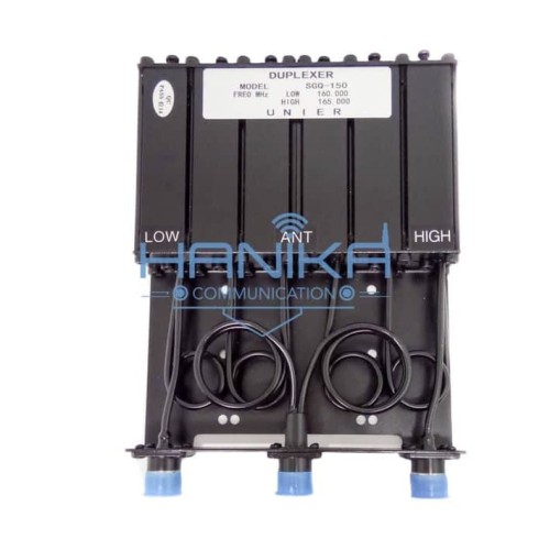 [EZO.1001143] UNIER Duplexer VHF 165-170MHz Ori Baru 1 Antenna Repeater Radio Rig