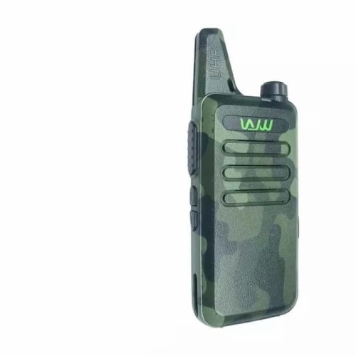 [EZO.1001149] WLN KD-C1 HT UHF Loreng Hijau Tua Garansi HT WLAN KDC1 Handy Talky