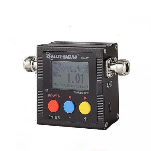 [EZO.1001209] Surecom SW-102 Digital VHF UHF SWR 125-525MHz Power Meter SW102