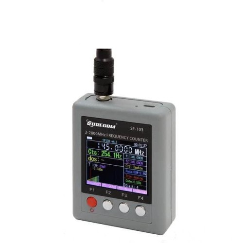 [EZO.1001210] Surecom SF-103 Frequency Counter 2800M Power Meter SWR Frekuensi SF103