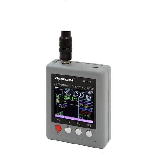 [EZO.1001210] Surecom SF-103 Frequency Counter 2800M Power Meter SWR Frekuensi SF103