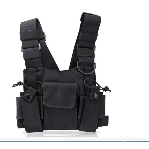 [EZO.1001215] Rompi HT JPC Simple Vest Handie Talkie Bag Tas Tempat Radio Nyaman