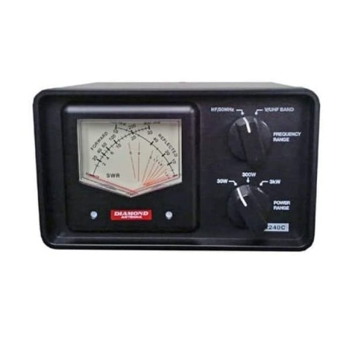 [EZO.1001248] Diamond Antenna SX240C SWR Power Meter Ori 1.8-54 140-470MHz 30W 300W