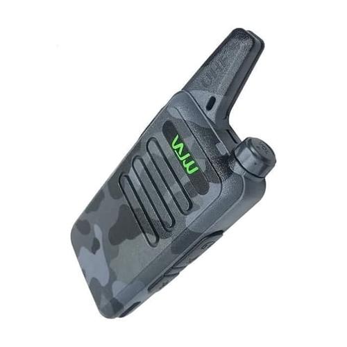 [EZO.1001259] Sepasang WLN KD-C1 Handie Talkie UHF Hitam Garansi Free Handsfree