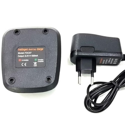 [EZO.1001310] Firstcom FDC07 Charger FC-27 Ori Baru Cajer HT FC27 Voxter UV-W8 UVW8