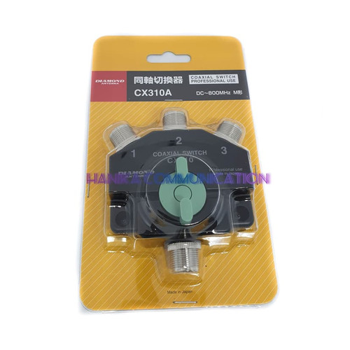[EZO.1001385] Diamond CX310A Switch 3 Antena Ori Baru Heavy Duty Wideband Coax CX3