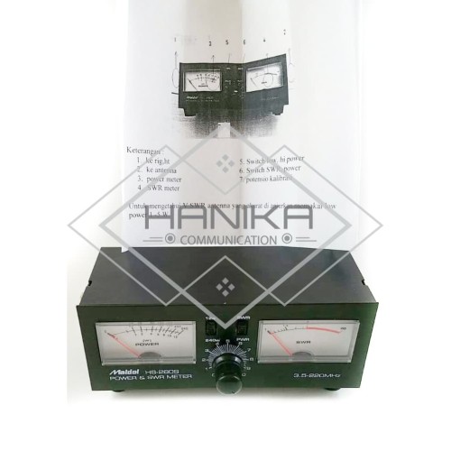 [EZO.1001412] Power & SWR Meter Maldol HS260
