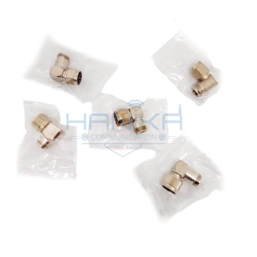 [EZO.1001437] Konektor L N Female to N Male Connector Sambungan Tekuk Cewe ke Cowo