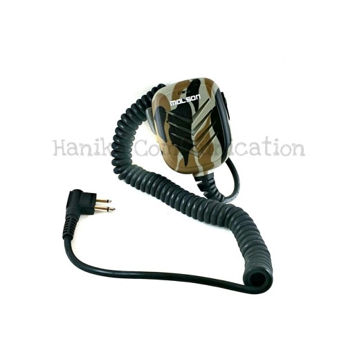 [EZO.1001503] MT600 Hand Mic HT Motorola Loreng Handle Extra Speaker Microphone