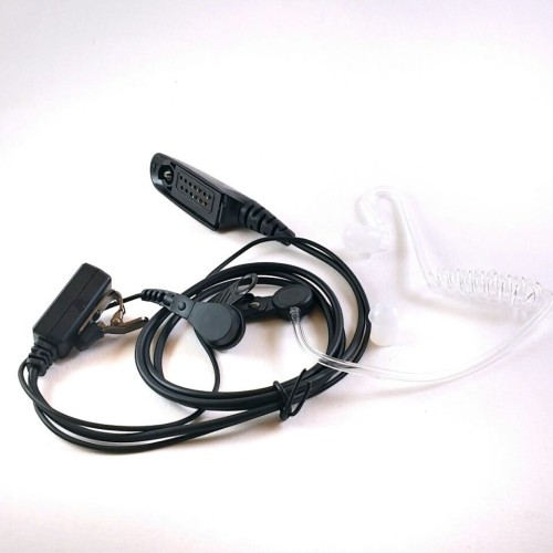 [EZO.1001548] Unier Handsfree HT Motorola GP328 GP338 Spiral Tube Selang FBI Earmic