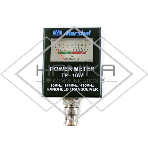 [EZO.1001553] Marshal TP10W Power Meter HT 10W Besi Analog