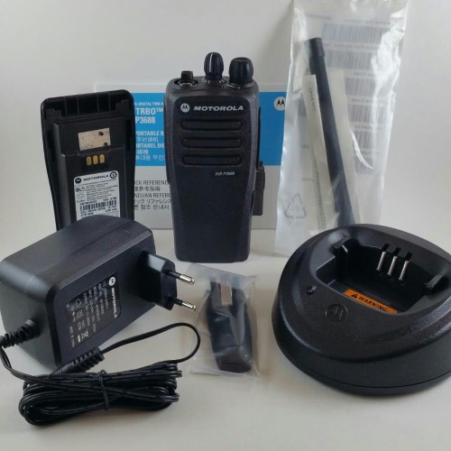 [EZO.1001558] Motorola XiR P3688 HT Digital VHF Ori New Garansi 1 Tahun XiRP3688