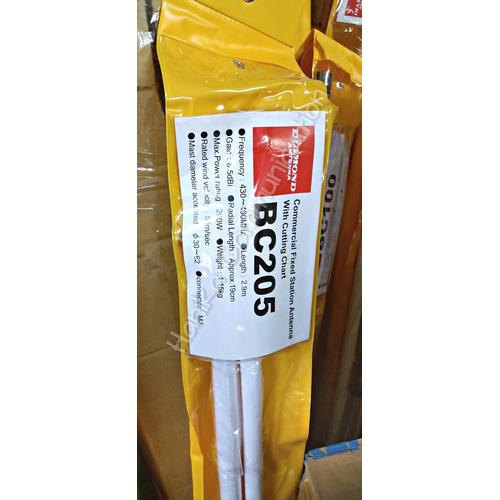 [EZO.1001578] Diamond Antenna BC205 Antena Base UHF 430-490 Ori Bes Gedung Rumah