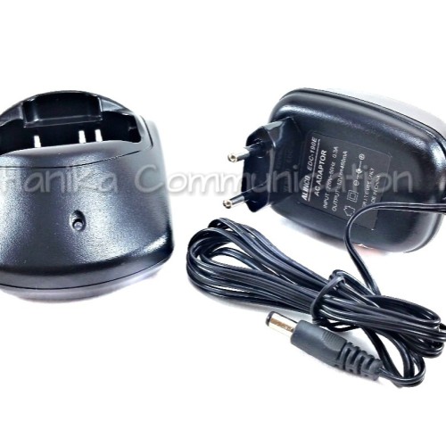 [EZO.1001585] Alinco EDC-189 Charger HT DJ-A10 DJ-W10 DJ-W100 DJ-W500 EDC189 ORI