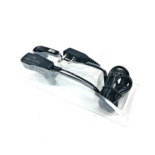 [EZO.1001594] Icom HM-128L Earmic HT Ori Baru Handsfree HM-128 HM128L HM128
