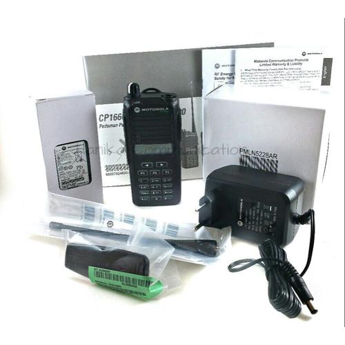 [EZO.1001613] CP1660 UHF 350-390M HT Motorola Ori New Garansi 1 Tahun