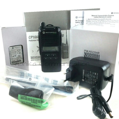 [EZO.1001615] CP1300 HT Motorola UHF 350-390 4W Ori New Garansi 1 Tahun
