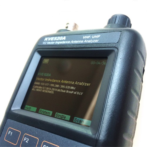 [EZO.1001645] KVE520A Antena Analyzer SWR Antenna Vector Impedance Dengan Konektor