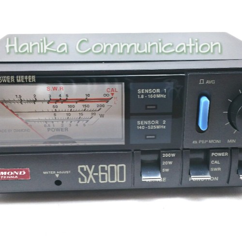 [EZO.1001651] Diamond Antenna SX-600 SWR Power Meter SX600 HT Kabel Frekuensi Antena