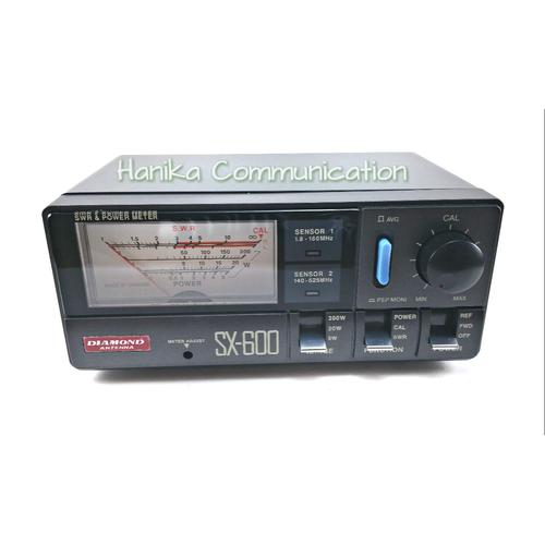 [EZO.1001651] Diamond Antenna SX-600 SWR Power Meter SX600 HT Kabel Frekuensi Antena