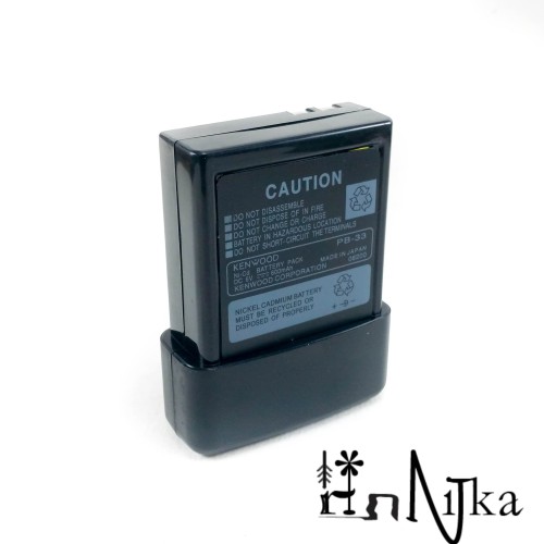 [EZO.1001713] Kenwood PB-33 Baterai HT TH-22 Battery 600 mAh PB33 Walky Talky
