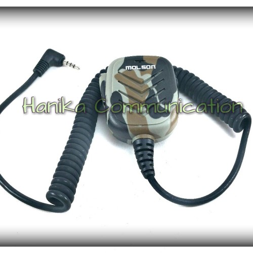 [EZO.1001719] Hand Mic VX-3 VX-5 HT Yaesu Loreng Hijau VX3 VX5