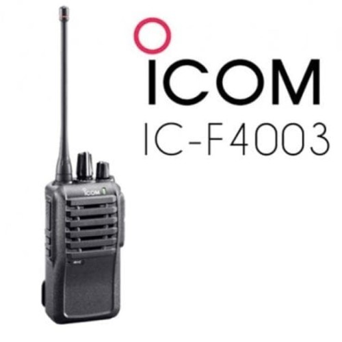 [EZO.1001798] Icom IC-F4003 HT UHF Low 350-400 MHz Dustproof Ori Baru ICF4003 F43003