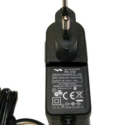 [EZO.1001920] Yaesu CD-03 Charger HT VX-160 Ori Baru FNB-83 PA-43C CD03 PA43C Cajer