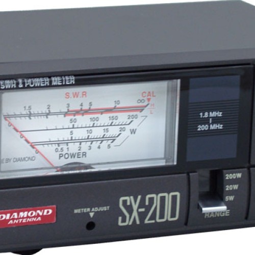 [EZO.1001935] Diamond Antenna SX-200 SWR & Power Meter Ori Baru SX200