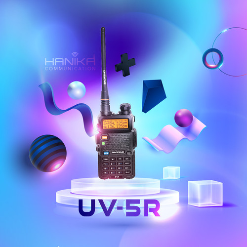 [EZO.1001938] Baofeng BF-UV5R HT Dual Band Baru Ori Garansi Resmi 1Thn UV-5R UV5