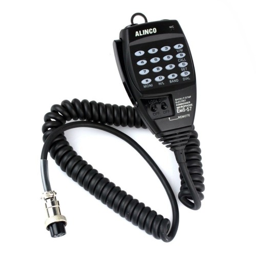 [EZO.1001956] Alinco EMS-57 Mic Rig DR-135 Ori New Extra Hand Mic Radio DR135 EMS57