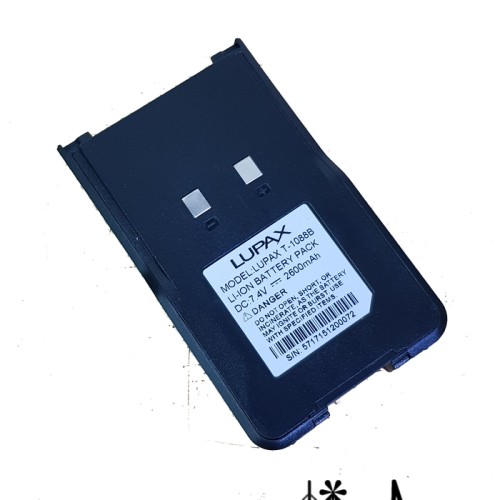 [EZO.1001957] Baterai HT Lupax T-1088 Ori Baru Handie Talkie Battery T1088 T-1088B