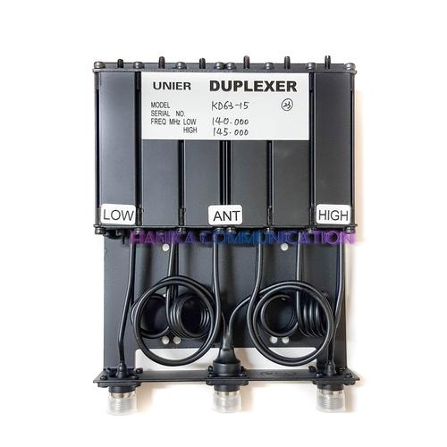 [EZO.1002022] UNIER KD63-15 Duplexer VHF 140-145MHz Ori Baru Repeater Radio Rig