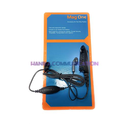 [EZO.1002039] MagOne PMLN4556A Handsfree HT GP328 GP338 Ori Baru Mag One Earmic