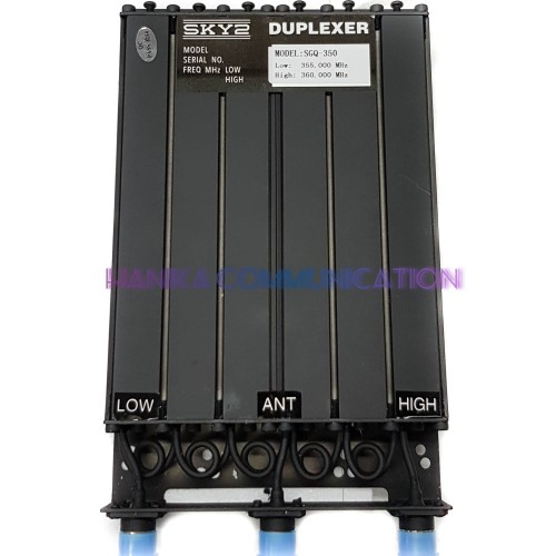 [EZO.1002045] Sky2 SGQ-350 Duplexer VHF 355-360 Free Tuning Ori Repeater Tune SGQ150