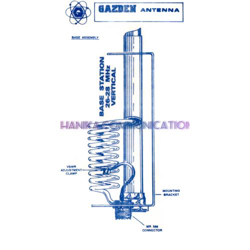 [EZO.1002055] Gazden Antenna CB 11 Meter Band Baru Antena Radio Komunikasi