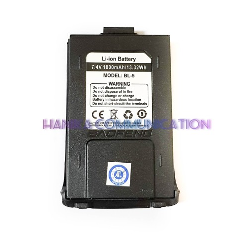 [EZO.1002059] Baterai HT GT-3TP Ori Baru Handie Talkie Battery Baofeng GT3TP GT3