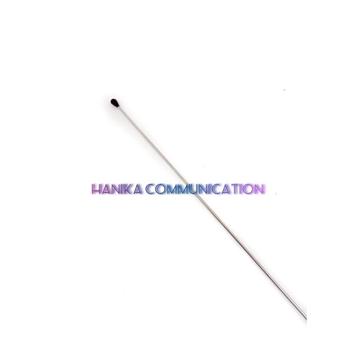 [EZO.1002092] Pecut Larsen PO-150 Tidak Lentur Silver Antena Mobil Lidi VHF PO150