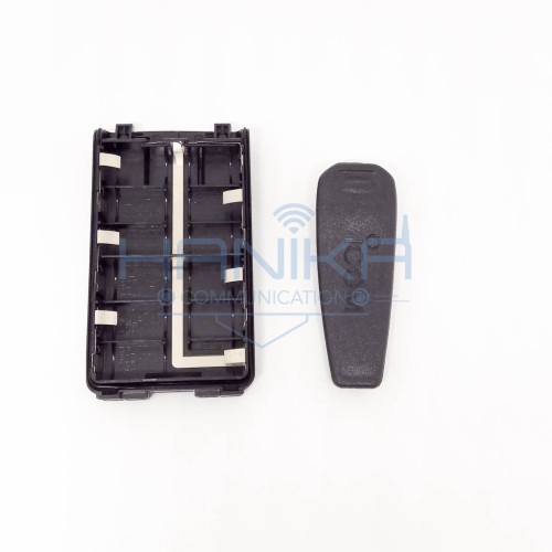 [EZO.1002174] Kotak Baterai HT IC-V80 Free Belt Clip Battery Case BP263 Icom Casing